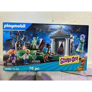 Playmobil Scooby-DOO! Adventure in The Cemetery Playset